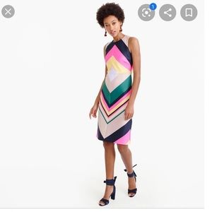 J.Crew Pop Stripe Dress